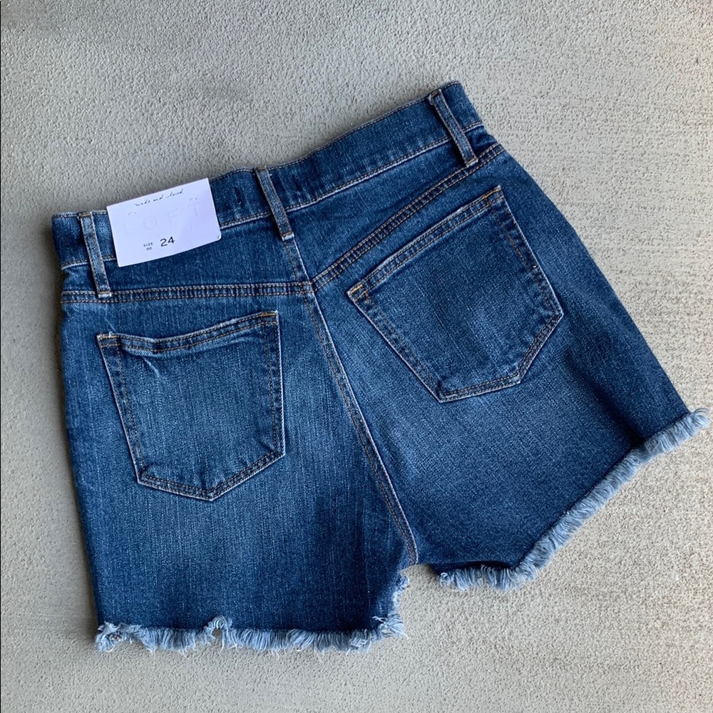 🆕LOFT denim shorts